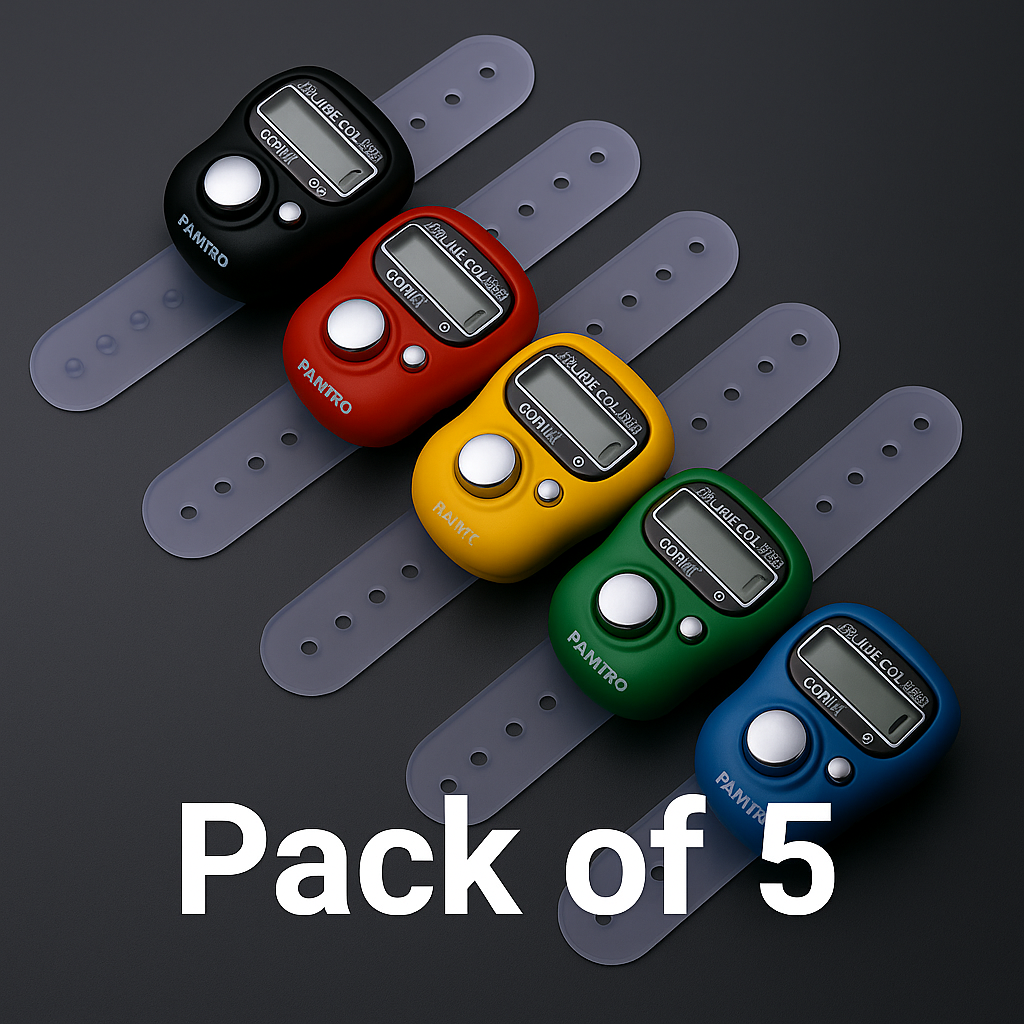 5 Pack of Naam Jaap Counter