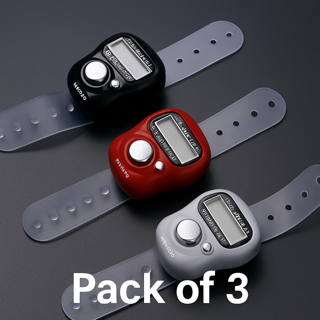 3 Pack of Naam Jaap Counter