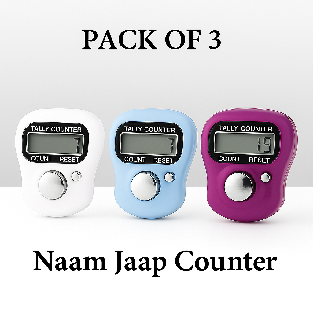 3 Pack of Naam Jaap Counter