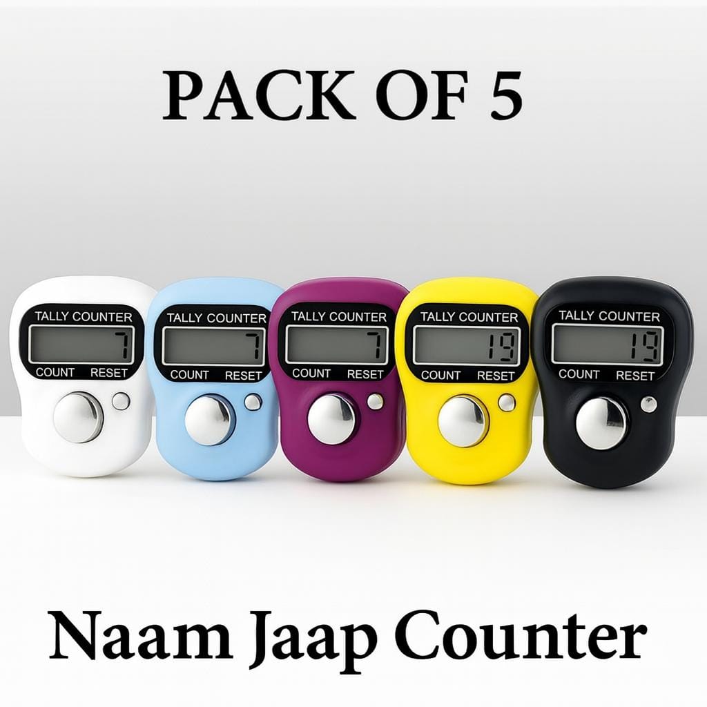 5 Pack of Naam Jaap Counter